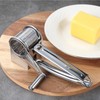 QANYEGN Multi Function Rotary Grater, Stainless Steel Rotary Cheese Grater,