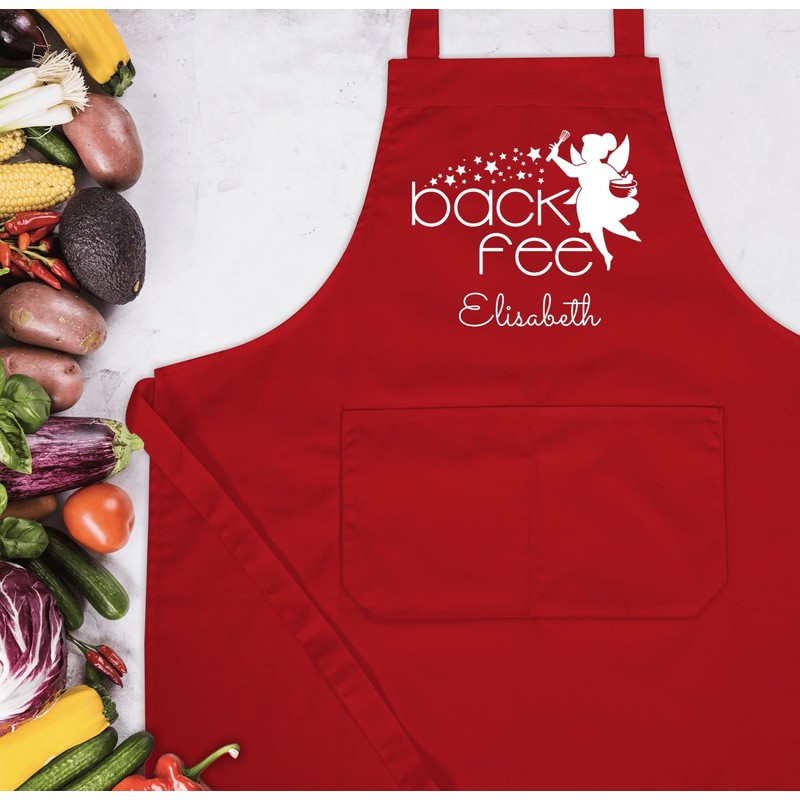 Geschenk mit Namen personalisiert by Shirtracer - Apron - Baking