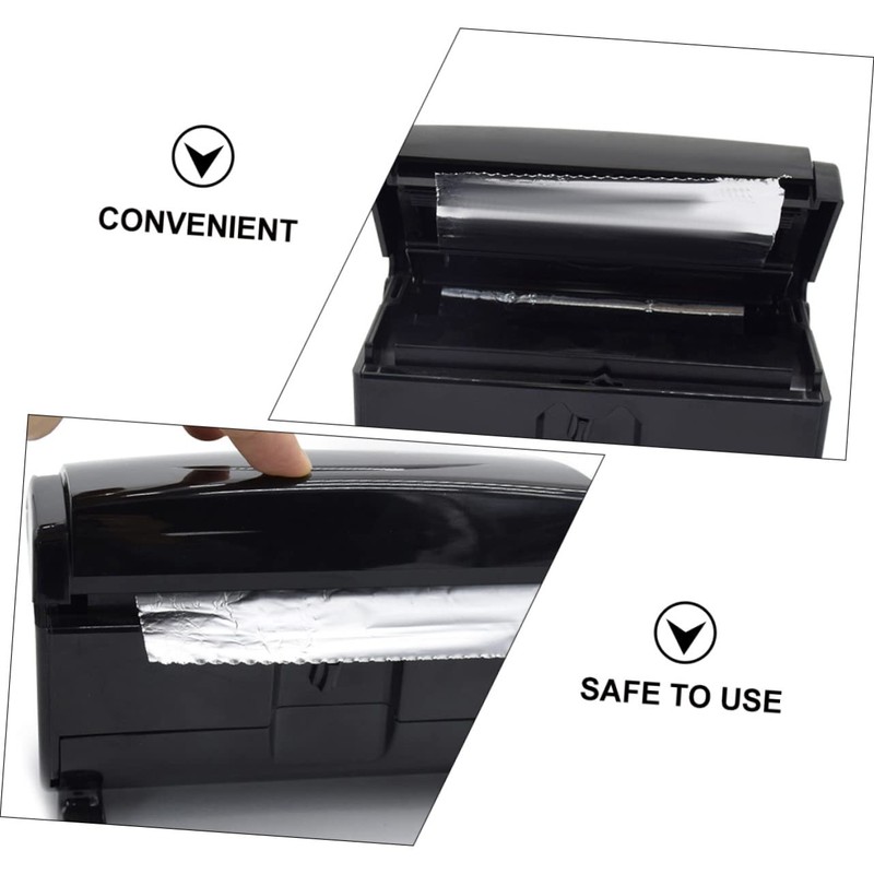 WOONEKY Fashion Design Tin Foil Cutter Machine Quick Storage Hairdressing