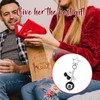 Shoyisenka 8 Ball Keychain, Cherry Keychain with Stars, Pool Ball