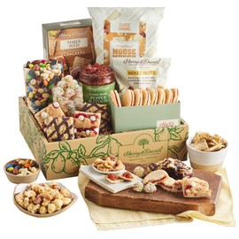 Harry & David Deluxe Sweet And Salty Gift Box, Gourmet Snack Basket, Sweet And Salty Mix, All Occasion Gift, Care Package For Families, Adults, Office