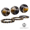 Luxfancy Pulsera de piedras, set de 3 pulseras,+ 1 de