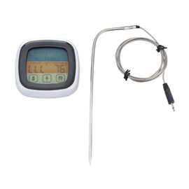 Digital Meat Thermometer Waterproof Stainless Steel Food Thermometer with BBQ Temperature Probe for Cooking