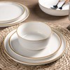 GBHOME Ceramic Dinnerware Sets for 6, 18 Pieces Stoneware Plates