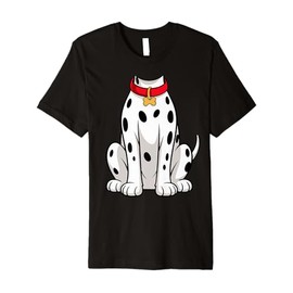 Dalmatian Shirt Adult Men Women Kids Dalmatian Costume Premium T-Shirt