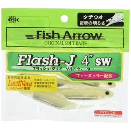 Fish Arrow Flash-J4 SW Lure, #L134 Luminous Baglow/Silver