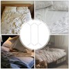VIVIIHOO Bed Sheet Tie Down Straps - Adjustable Bed Scrunchie
