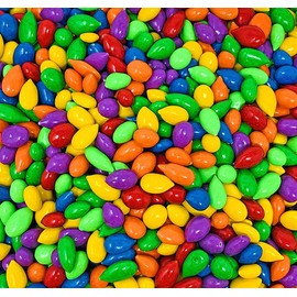 SweetGourmet Rainbow Candy Coated Chocolate Sunflower Seeds | 1 Pound