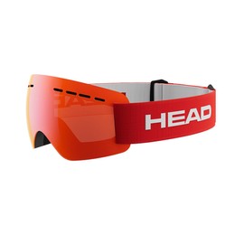 HEAD Solar Fmr Adult Unisex Ski Goggles, red, m