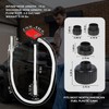 Fuel Transfer Pump with Auto-Stop, AA Battery Powered/DC 12V Power