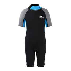 Gogokids Wetsuit Children's Neoprene Shorty Children's Wetsuit Short 2.5 mm - Wetsuits for Baby Suit Toddler Girls Boys Kids Diving Suits Swimming Diving Snorkelling