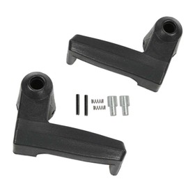 G-PLUS Vent Window Handles Locks Light & Right Side Compatible with Ford Bronco 1980-1996/Fit Ford E100 Econoline 1980-1983/Fit Ford E150 E250 E350 Econoline 1980-1991/Fit Ford Ranger 1983-1988