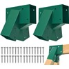 BeneLabel A-Frame 2 Swing Set Brackets, Heavy Duty Steel Swing