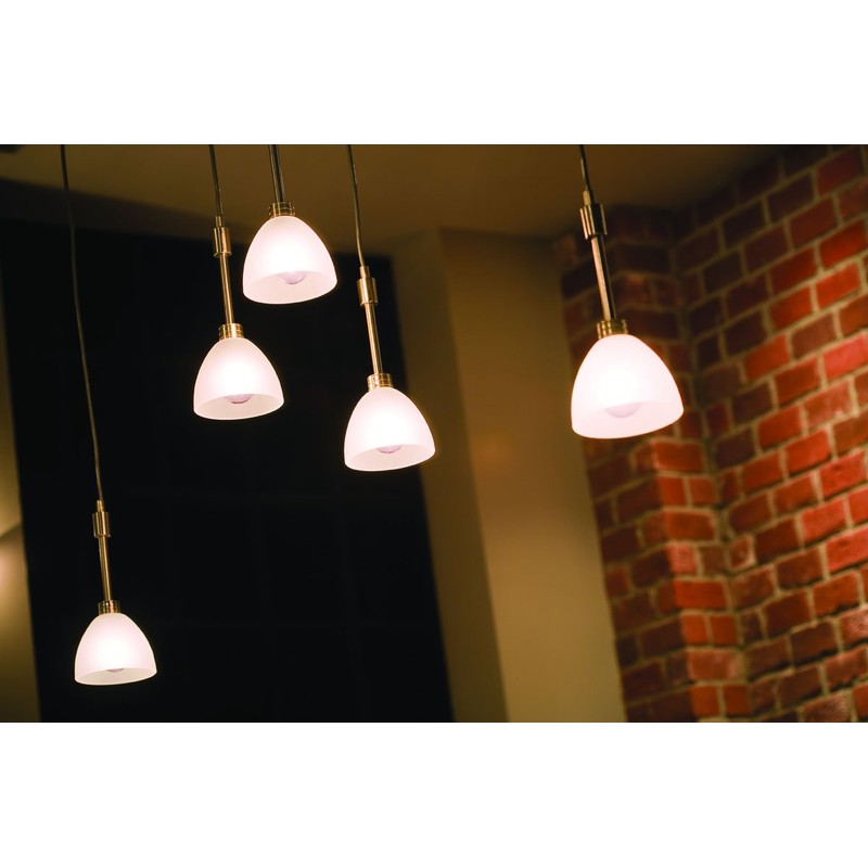 GE Dimmable LED Light Bulb, Frosted Decorative G25 Globe Light