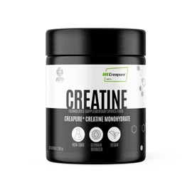 ATP Science Creapure® Creatine Monohydrate, Creatine for Strength, Performance and Recovery, Pre or Post-Workout, Creatine for Women and Men, Non-GMO, Unflavoured 250g