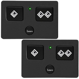 AXS1 Ghost Remote Gate Opener Transmitter for Ghost Control Automatic Gate Openers, 3-Button Ghost Gate Remote with Partymode Feature for Ghost Control Opener Systems