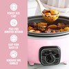 GreenLife 3.5QT Slow Cooker, PFAS-Free Non-Toxic Ceramic Nonstick Removable Interior