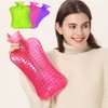 Hot and cold acupressure pack for camping, office and home use Steaming bag violet 2ea