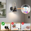 Battery Operated Wall Sconces Set Of Two, Rechargeable Wireless Wall
