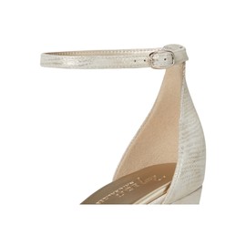 Naturalizer Women's 27 Edit Delphie Sandal, Silver Leather 1, 8.5 Wide