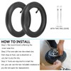 YHTSPORT 10 x 2 E Scooter Hose, 10 Inch Tubes,