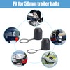 Set of 4 Towing Hitch Protective Caps