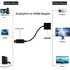 YIKUER DP to HDMI Adapter, Gold-Plated Display Port Male to
