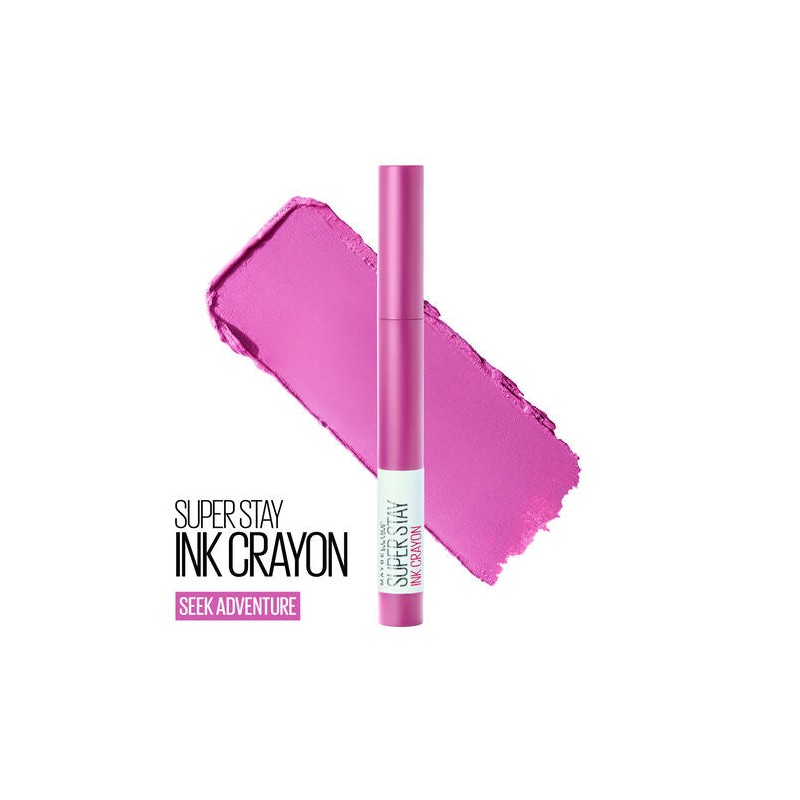Maybelline SuperStay Ink Crayon Lipstick Seek Adventure