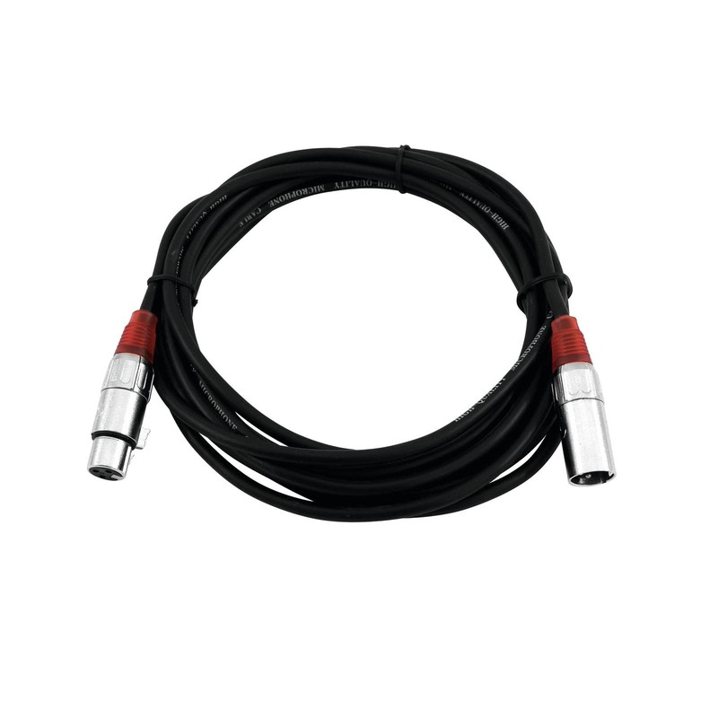 OMNITRONIC XLR Cable 3-Pin 5 m Black / RT Audio