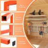 Ultrawall Lumber Storage Rack Wall Mount Wood Storage Racks, Metal