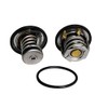 Front & Rear Thermostat Kit For 2001-21 6.6l Duramax LB7