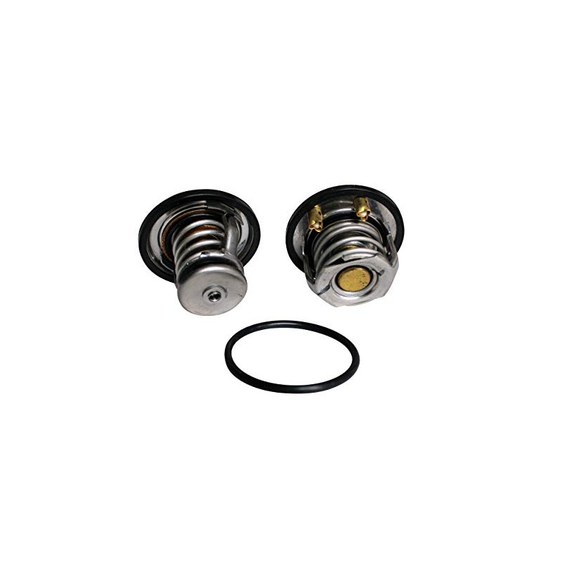 Front & Rear Thermostat Kit For 2001-21 6.6l Duramax LB7