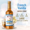 Matteo's Barista Style Sugar-Free Coffee Syrup, French Vanilla Flavor, Zero