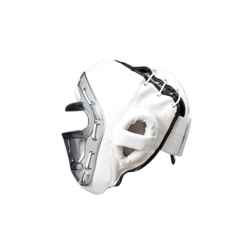 ISAMI TT-300 Regular Head Guard (with head cover) (White, L,