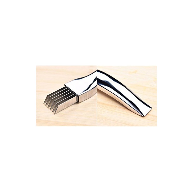 HJ Leek Cutter, Onion Slicer, Stainless Steel