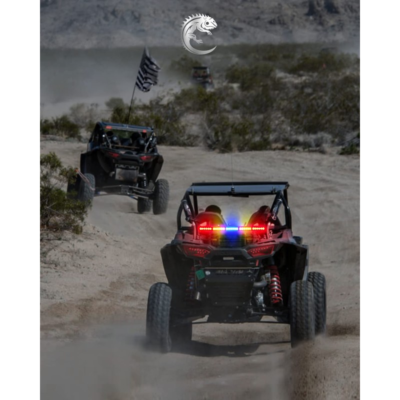 Lupar 30'' UTV LED Chase Light Bar w/ 1.75''-2'' Roll