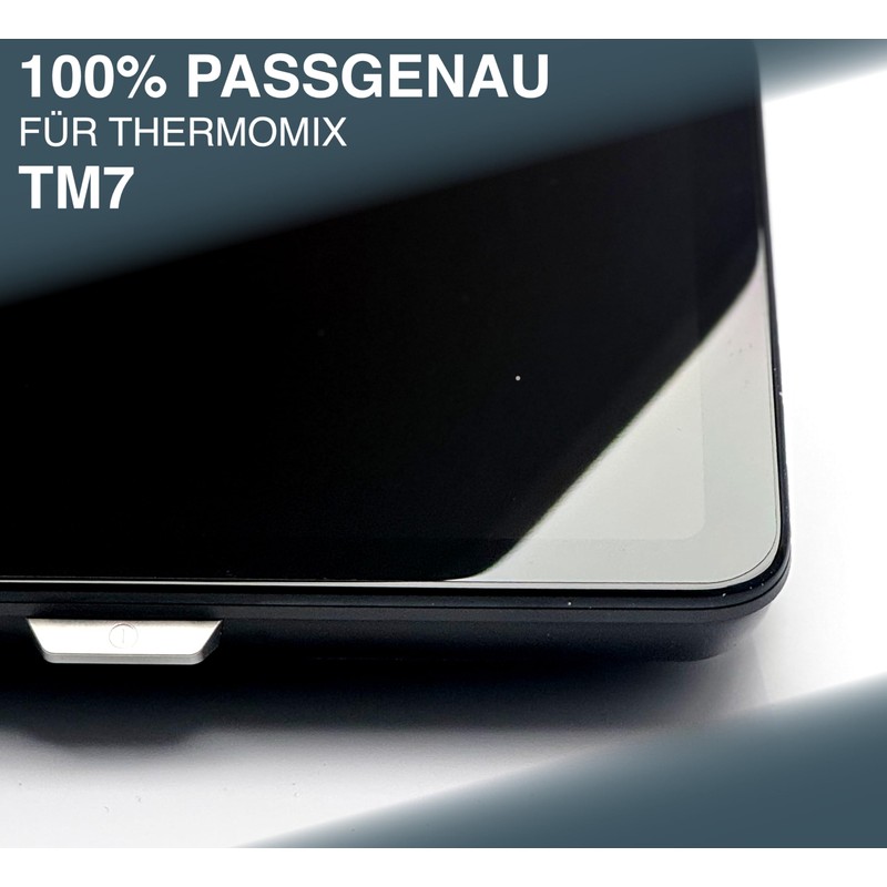 dipos 2 x Screen Protector 9H Compatible with Vorwerk Thermomix