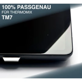 dipos 2 x Screen Protector 9H Compatible with Vorwerk Thermomix TM7 Protective Film - 10 Inch Film Accessories, Made in Germany
