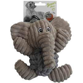 Aimé Soft Elephant Plush Toy for Dogs Size 16 cm