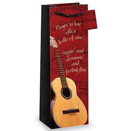 Sippin & Strummin Gift Bag 1 Bottle #43-496