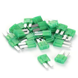 (25Pcs) 30 Amp Micro2 Car Fuses, 30A Automotive Fuses, Blade Fuse for Car/RV/Truck/SUV/Motorcycle/Boat