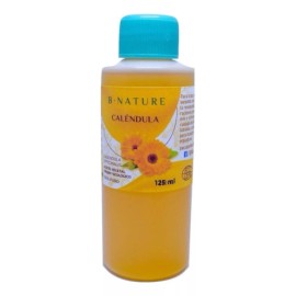 B Nature Aceite De Caléndula 100% Puro 125ml B Nature | Cuidado Natural Para La Piel, Cicatrización Y Resequedad, Ideal Para Piel Sensible - ¡experimenta Sus Beneficios!