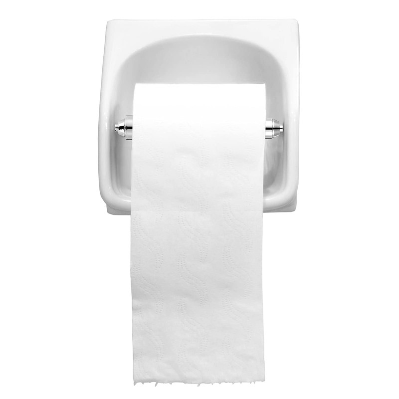 Shappy 4 Pieces Toilet Paper Holder Roller Replacement Plastic Spring