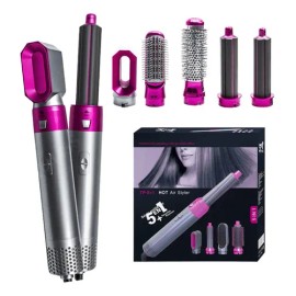 Set De Cepillo Secador Modelador 5 En 1                                                                                                               