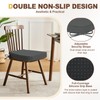 downluxe Chair Cushions for Dining Chairs, Waterproof Kitchen Chair Pads,