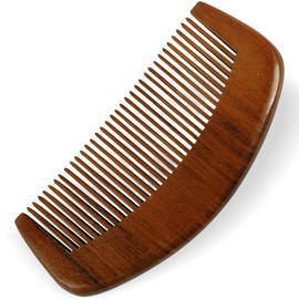 FMYODWU 1 Piece Wooden Contraction Comb, Maternity Comb for Painful Contractions Wooden Comb, Sandalwood Shunyi Comb, Natural Shunyi Comb, Work Comb, Women Contraction Gift
