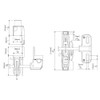 D&D Technologies LL3ALW LokkLatch, Locking Gate Gravity Latch, Key Lockable