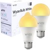 Wyze Lifestyle - foco blanca, 800 lúmenes, paquete de dos,