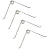 Pruner Spring Replacement 4PCS V-Shape Picking Springs Secateur Springs for