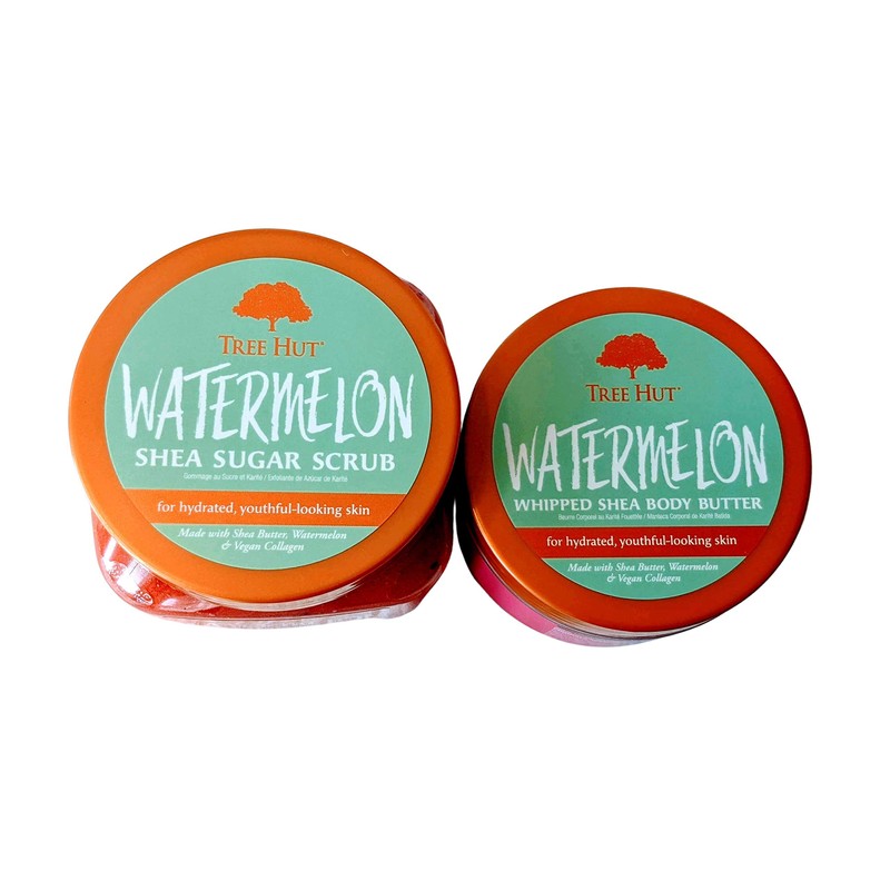 Tree Hut Radiant Skin Watermelon Shea Sugar Scrub Bundled With